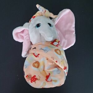 Walt Disney World Parks Babies DUMBO Plush Toy with Blanket